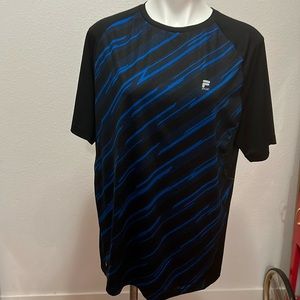 Fila Sport Fitted Athletic Shirt Sz XL